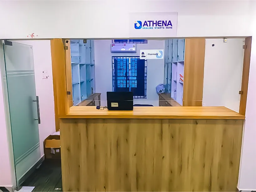 Athena Guwahati Reception Area for Inquiry