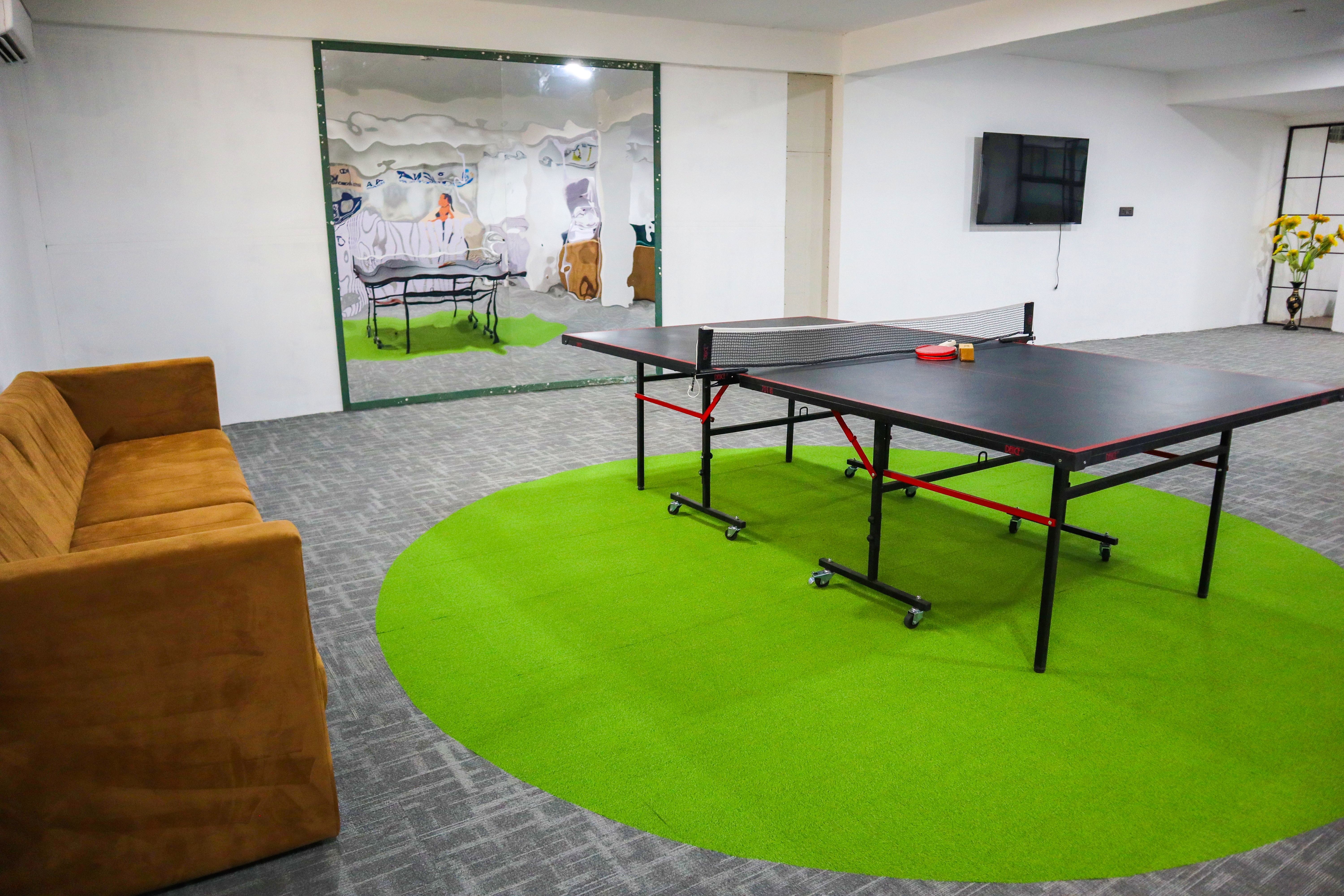 Gaming Area for Patients at Rehab Centre Noida